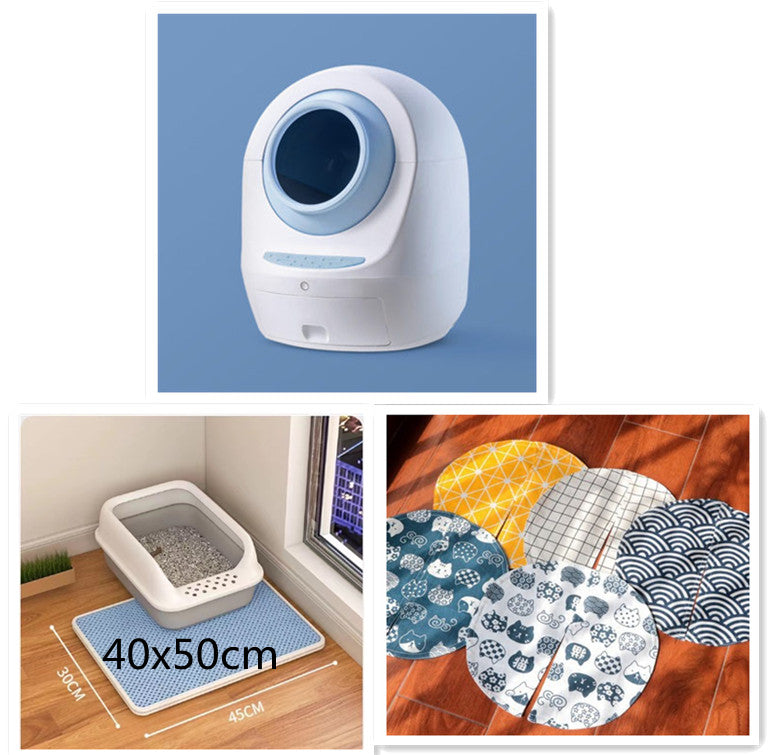 Electric Fully Enclosed Smart Pet Litter Box System