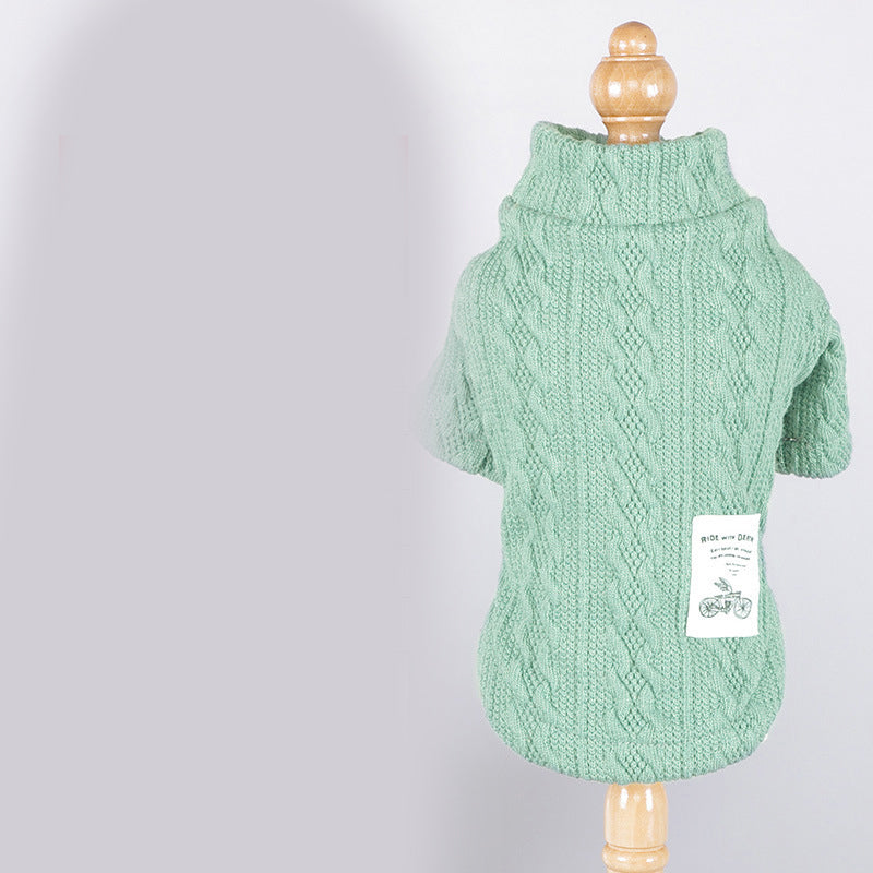 Warm Comfortable Pet Sweater Soft Winter Clothing Apparel
