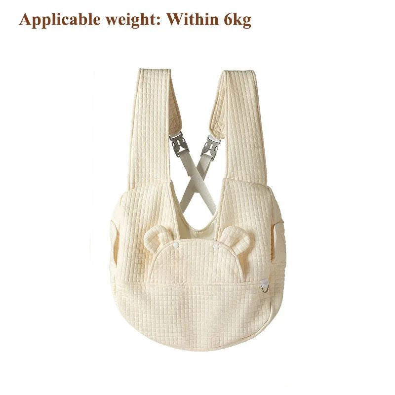 Breathable Pet Chest Backpack Carrier Comfortable Outdoor Travel Bag