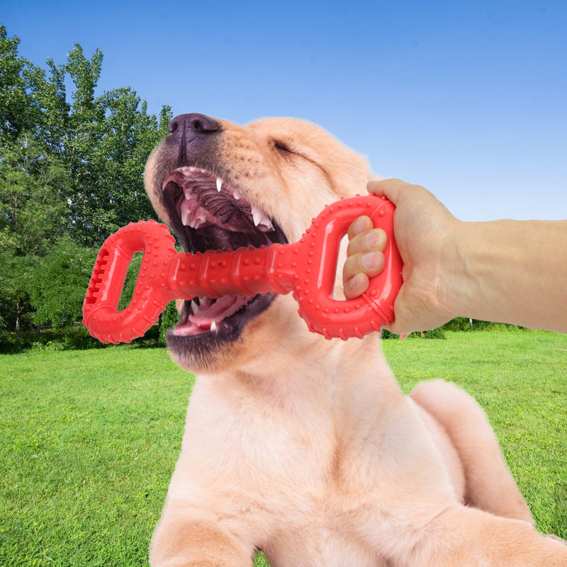Durable Interactive Chew Bone Toys for Pets