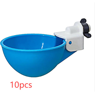 Chicken Drinker Thickened Round Tube Straight Through