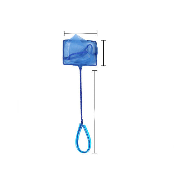 Telescopic Aquarium Fish Net Round Square For Tank Cleaning