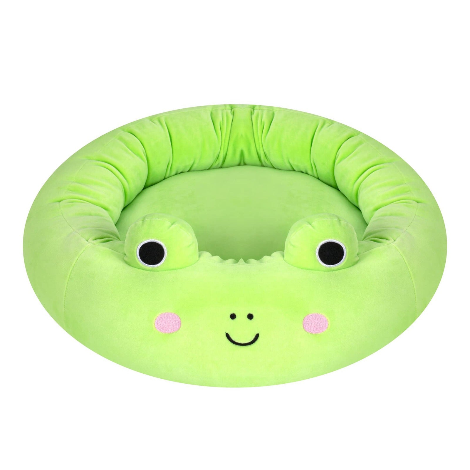 Super Soft Plush Pet Bed with Animal and Fruit Design