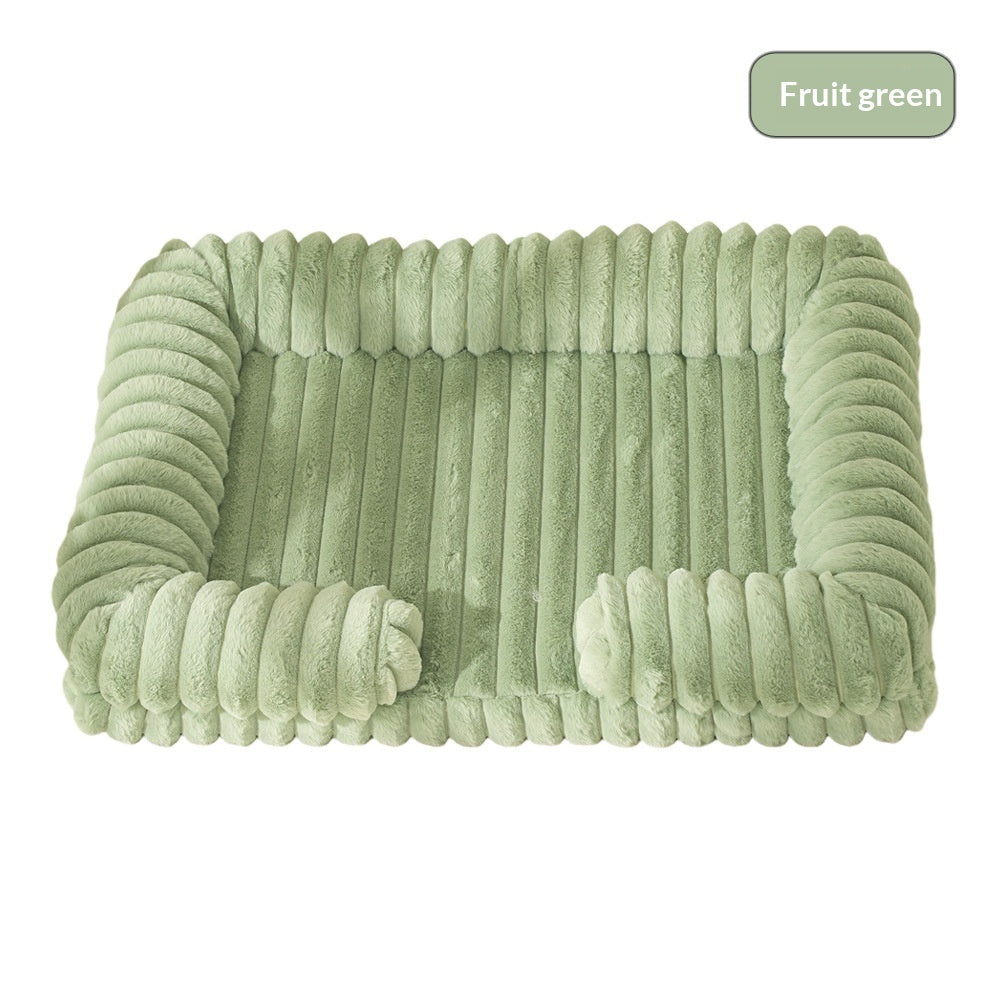 Warm Large Pet Bed Soft Sleeping Mat Indoor Outdoor