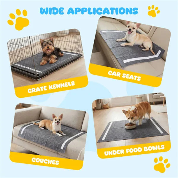 Pet Charcoal Ultra Absorbent Training Pee Pads Odor Control Set