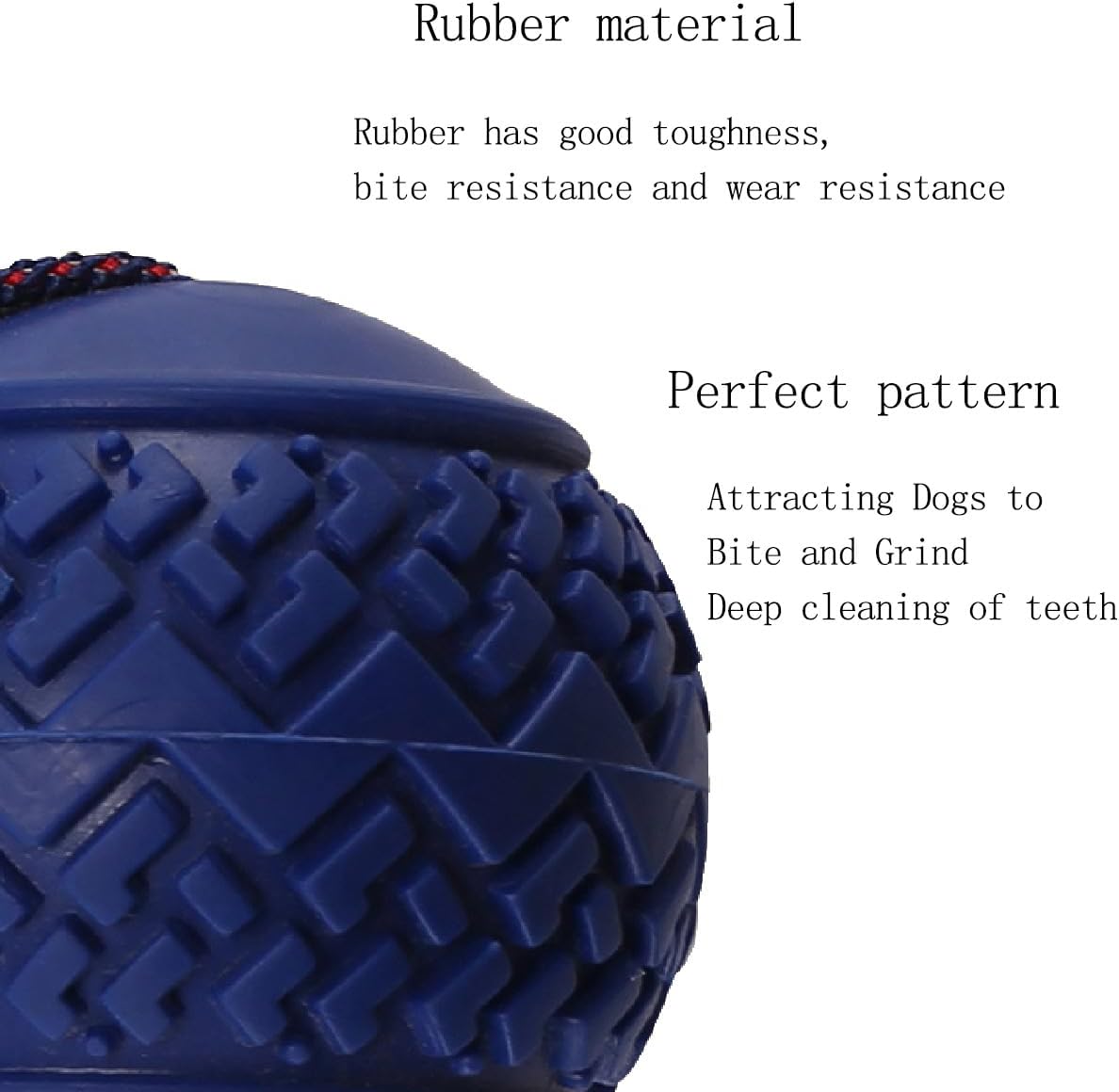 Ball Rope Tug Toy Durable Non Toxic Interactive Pet Toy