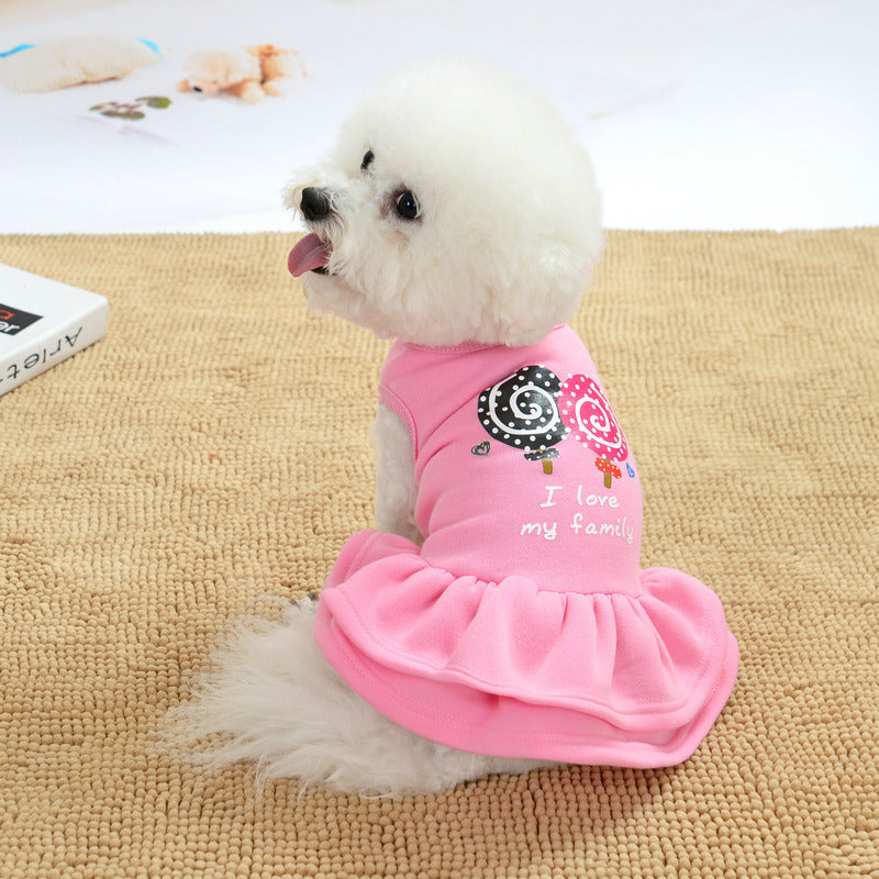 Princess Style Pet Dress For Pet Wear