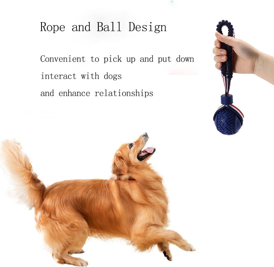 Ball Rope Tug Toy Durable Non Toxic Interactive Pet Toy