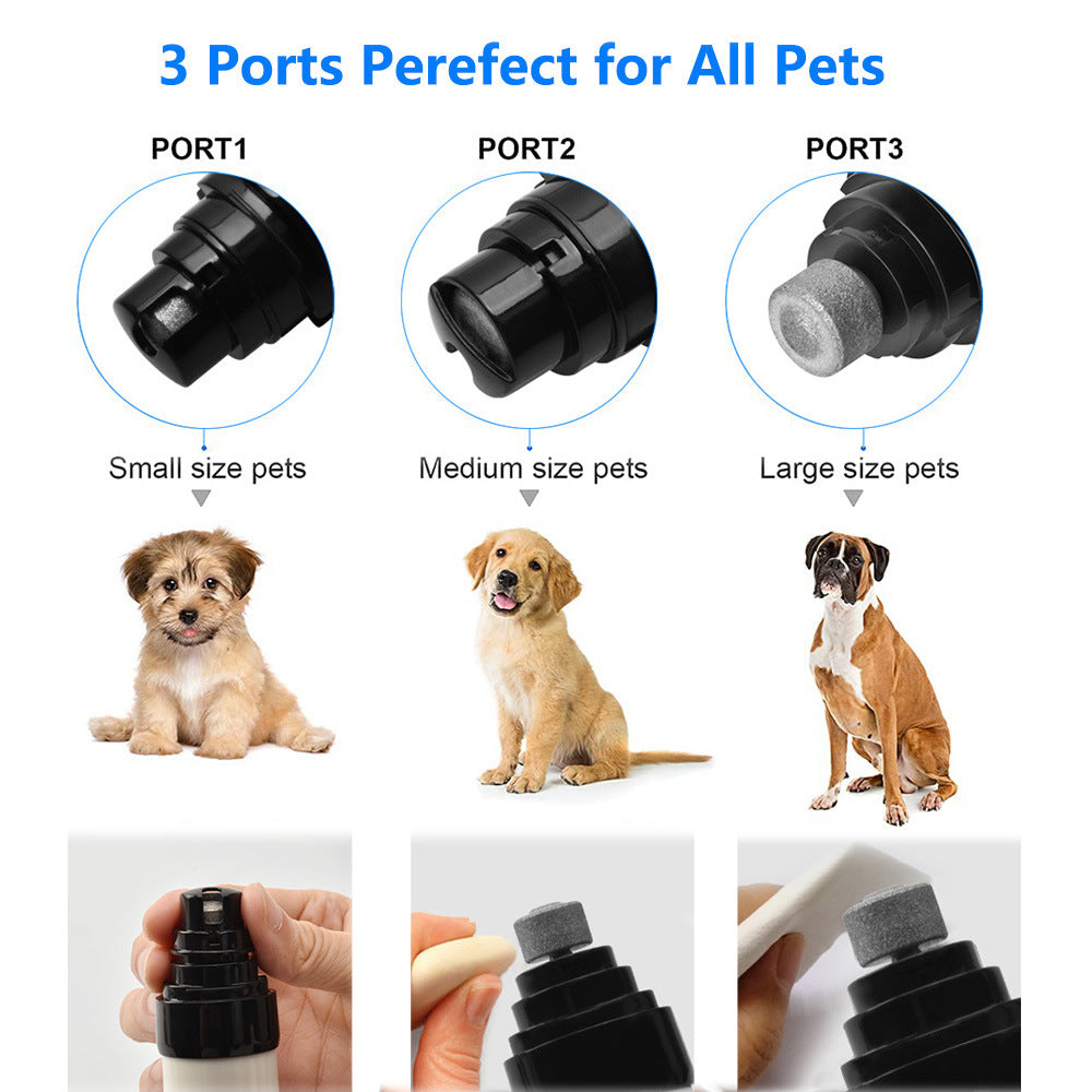 Electric USB Rechargeable Nail Grinder and Trimmer for Pets