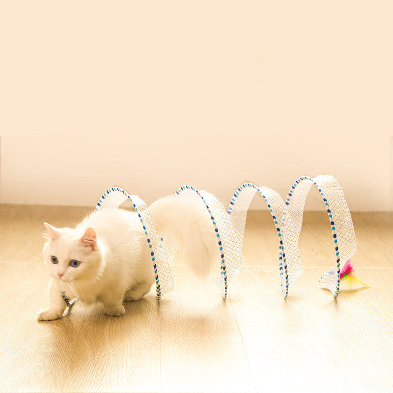 Foldable Tunnel Toys for Pets Storage