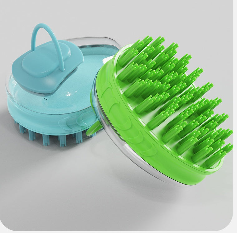 New Pet Bath Brush Rub Massage Grooming Tool
