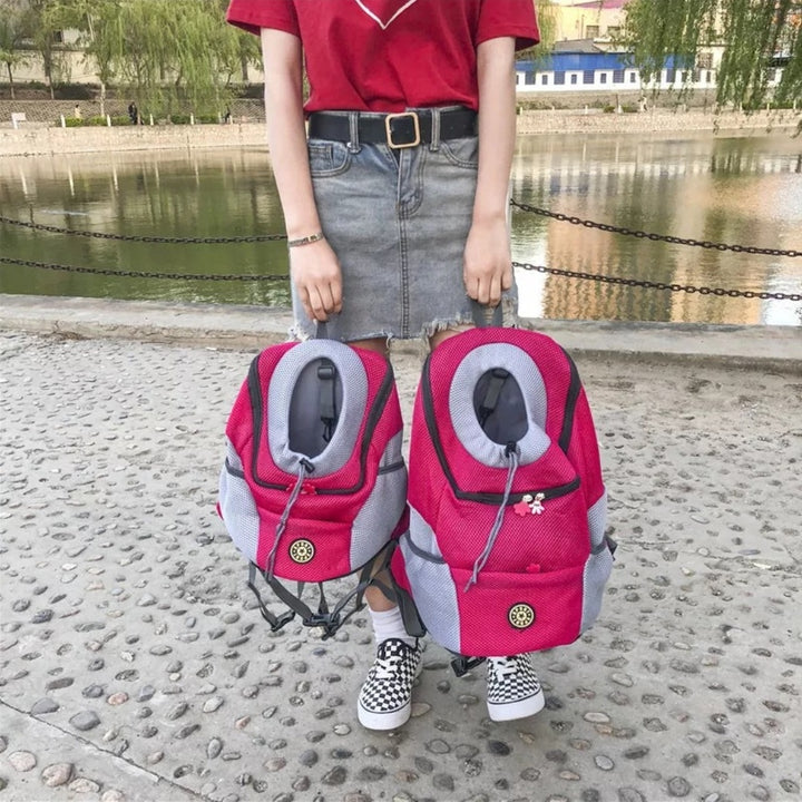 Pet Portable Travel Backpack Carrier Bag Outdoor Use