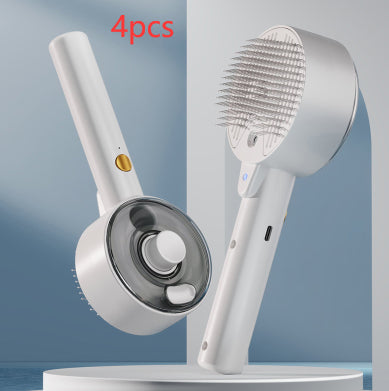 Self-Cleaning Steam Hair Removal Brush for Pets