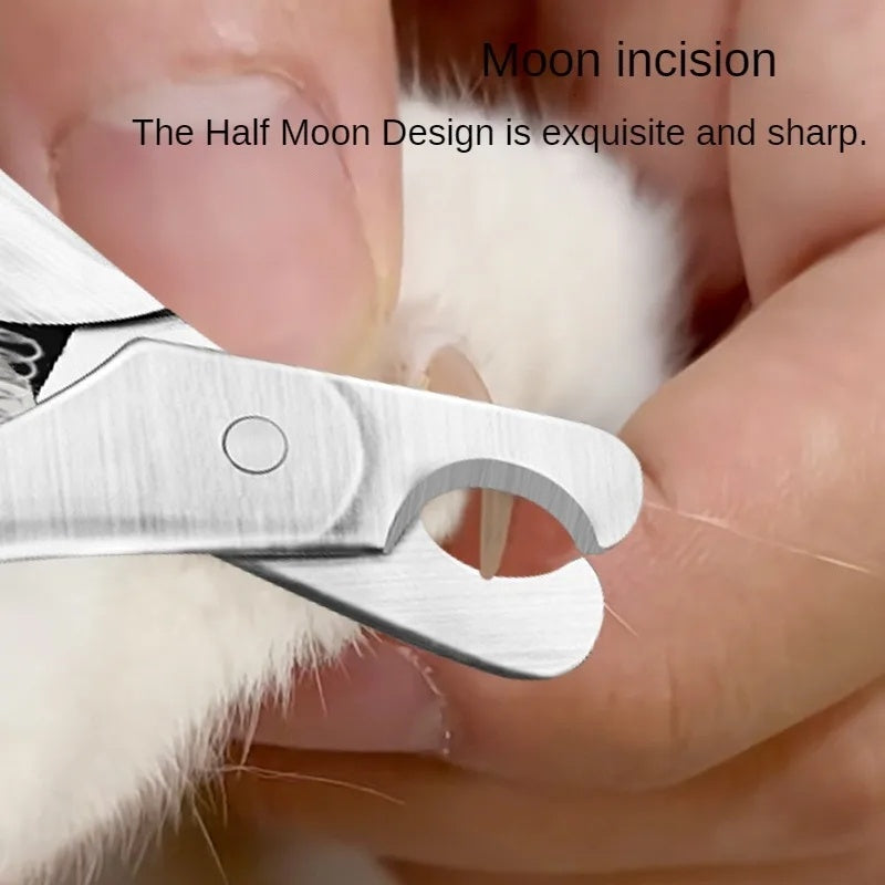 Professional Stainless Steel Nail Clipper for Pets Safe Grooming
