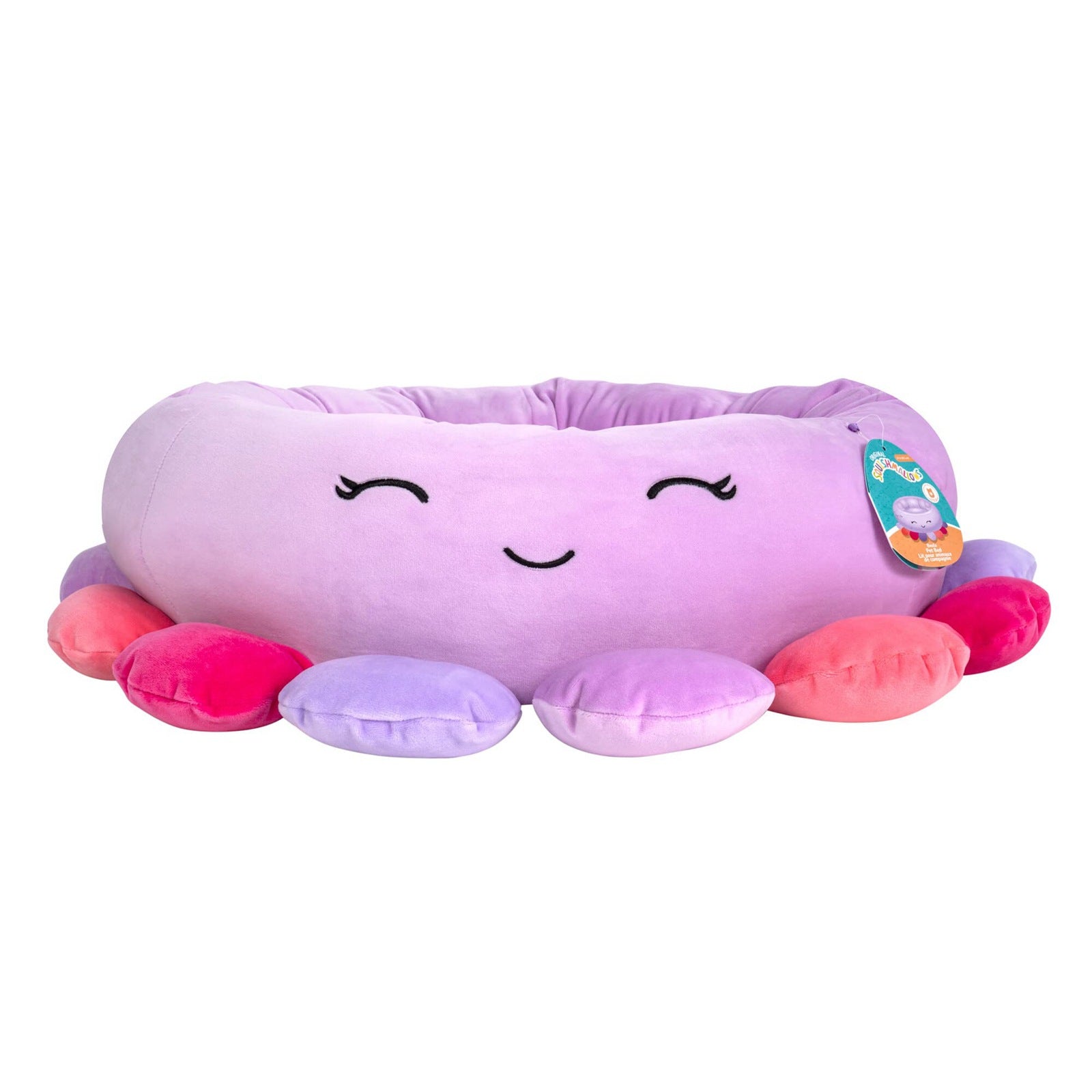 Super Soft Plush Pet Bed with Animal and Fruit Design