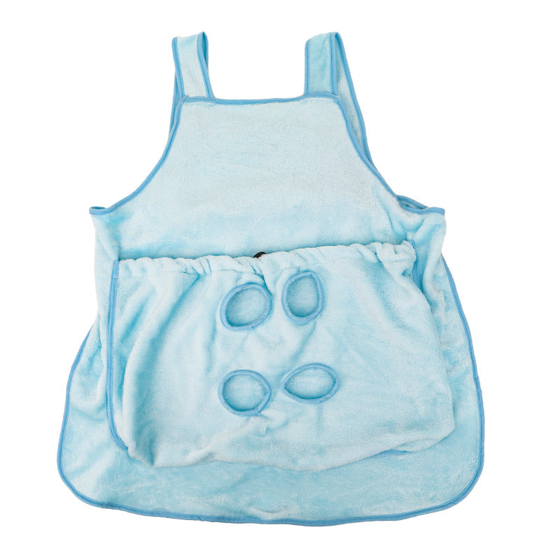 Pet Outdoor Travel Chest Carrier Apron Plush Sleeping Pouch