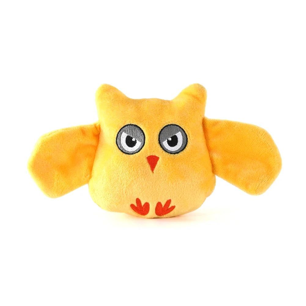 Animal Shape Squeaky Plush Bite Resistant Pet Toy