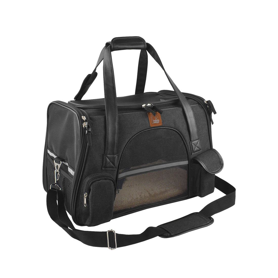 Pet Travel Car Seat Carrier Bag Safety Booster
