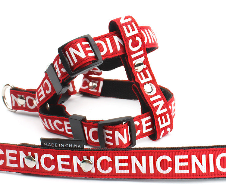 Pet Collar Leash Accessories Set