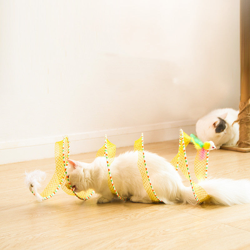Foldable Tunnel Toys for Pets Storage