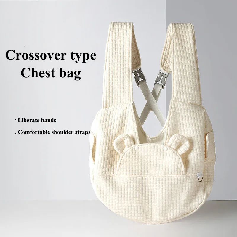 Breathable Pet Chest Backpack Carrier Comfortable Outdoor Travel Bag