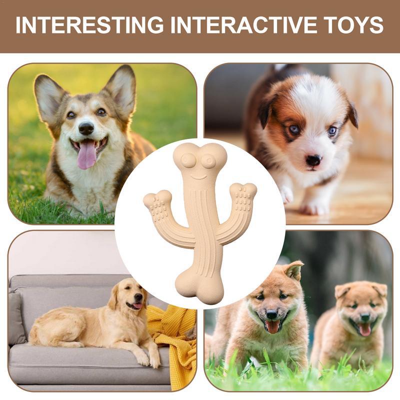 Ultra-Durable Cactus Chew Toys for Pets Interactive Fun