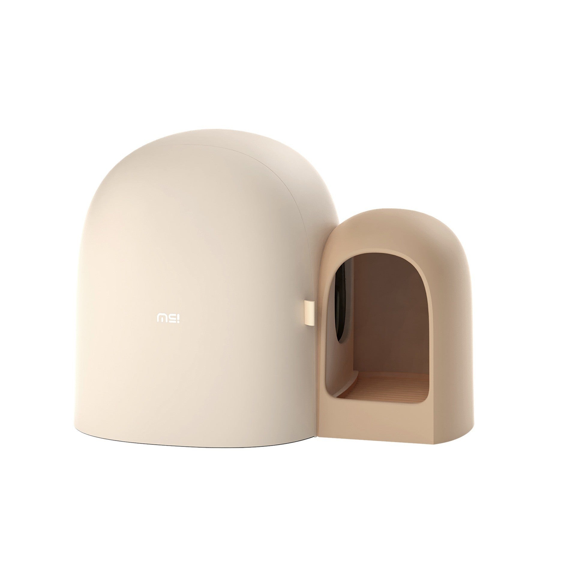 Creative Fully Enclosed Oversized Pet Litter Box System