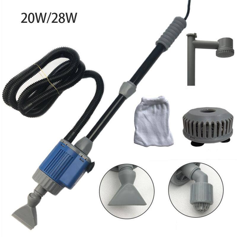 Fish Tank Gravel Cleaner Electric Vacuum For Pet Aquarium