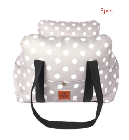 Pet Travel Car Carrier Safety Seat Secure Portable Transport Bag