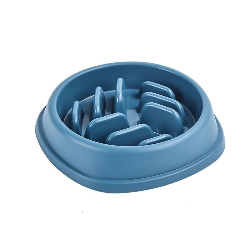 Slow Feeder Pet Bowl Anti Choking Large Capacity Food Dish