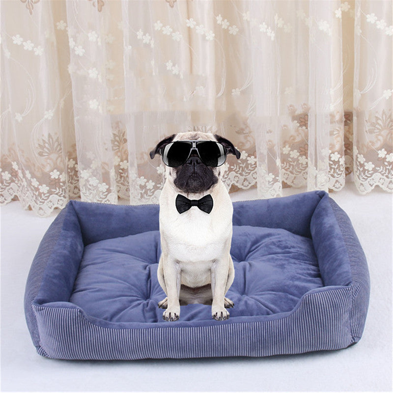 Large Pet Kennel Bed Comfortable Support Sleeping Mat