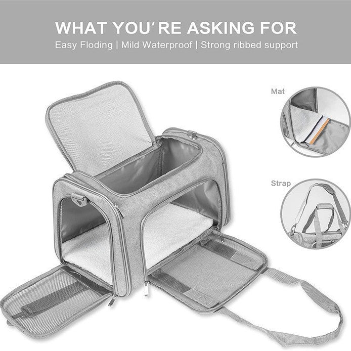 Pet Portable Foldable Handheld Carrier Bag Travel