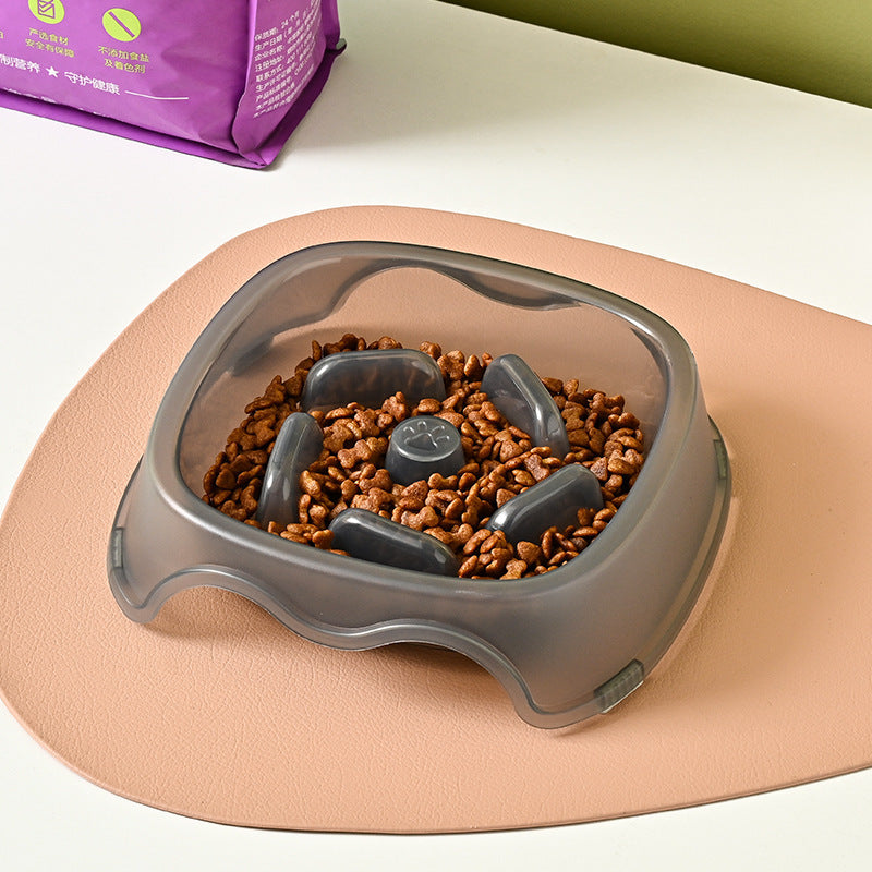 Pet Slow Feed Anti-Choke Water and Food Bowl for Pets