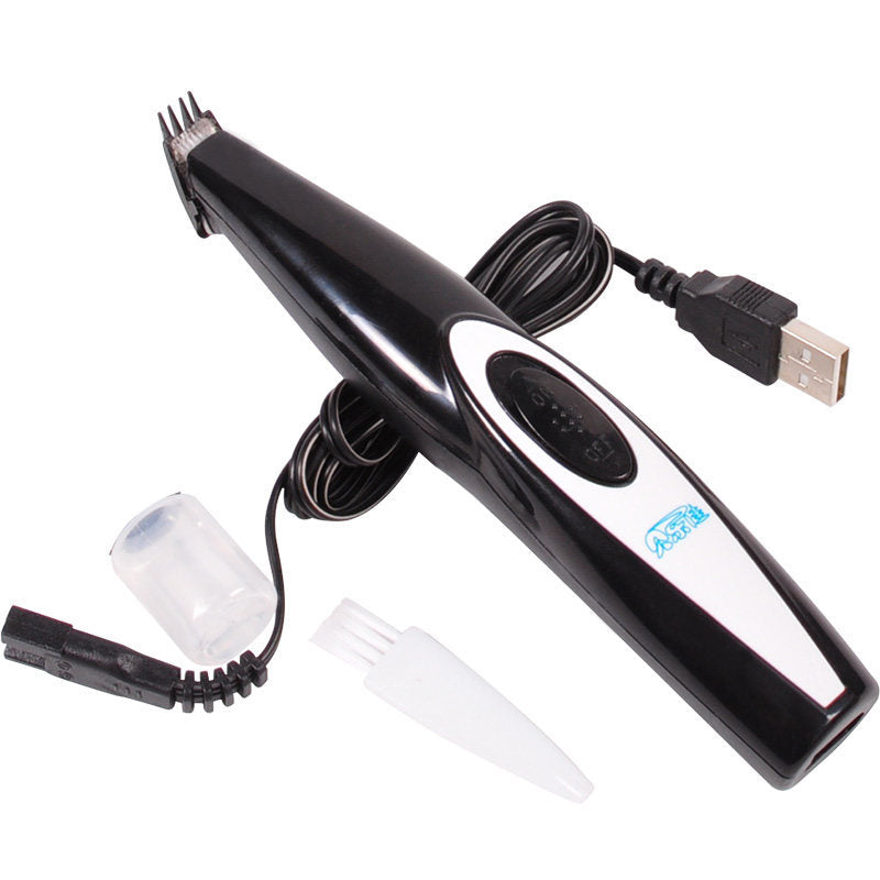 Pet Electric Nail and Hair Trimmer USB Rechargeable Grooming Tool