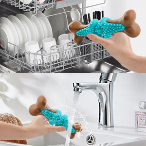 Durable Pet Chew Toy Rubber Bone For Aggressive Chewers