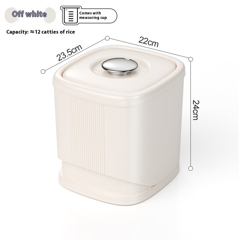 Automatic Rotatable Rice Storage Bucket Moisture Proof Insect Proof