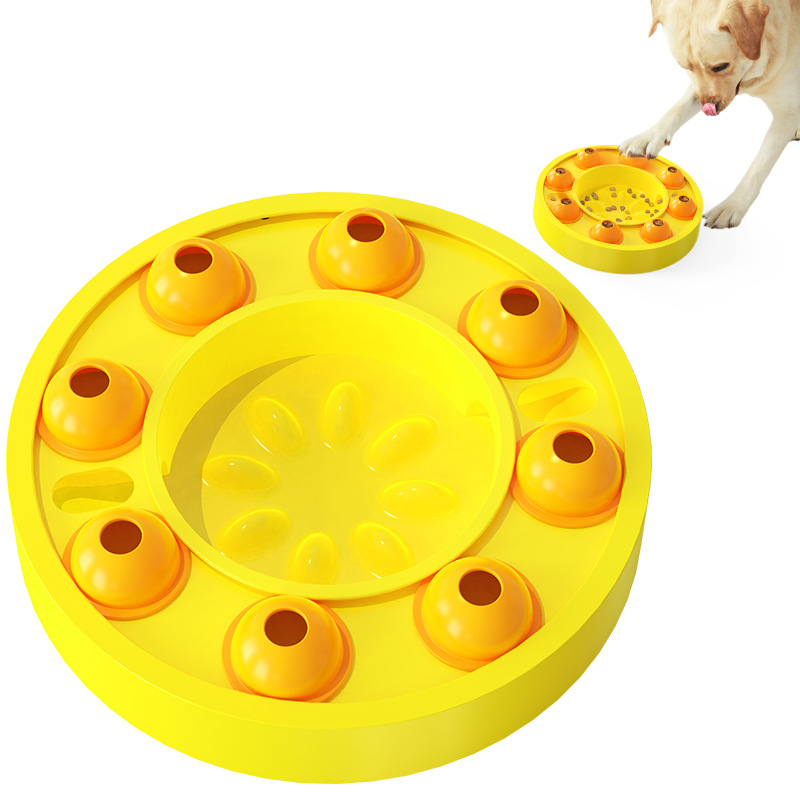 Interactive Puzzle Treat Dispenser Toys for Pets IQ Training