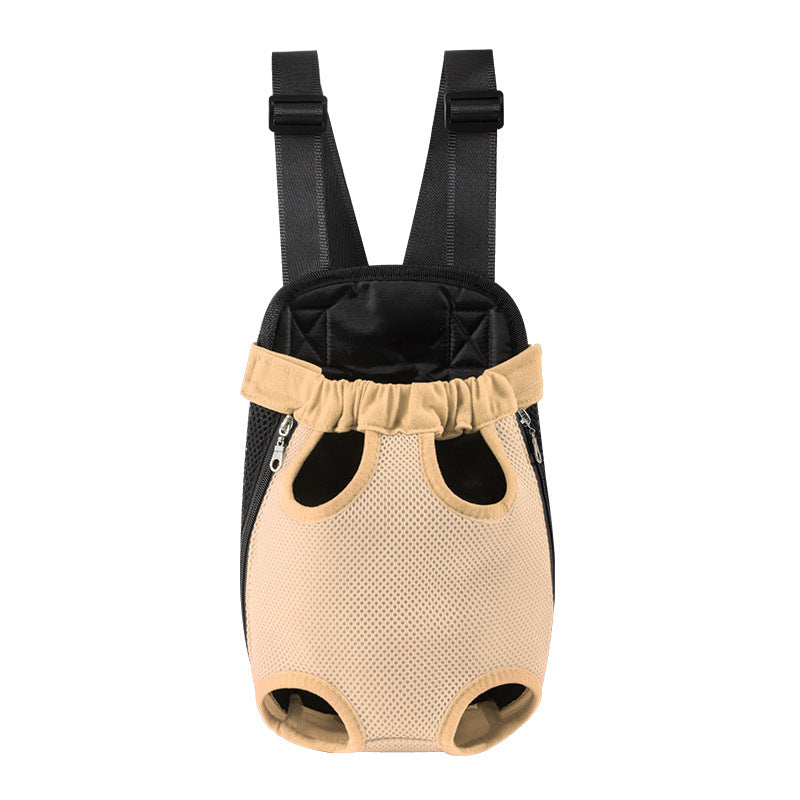 Pet Breathable Adjustable Front Carrier Backpack Travel Bag