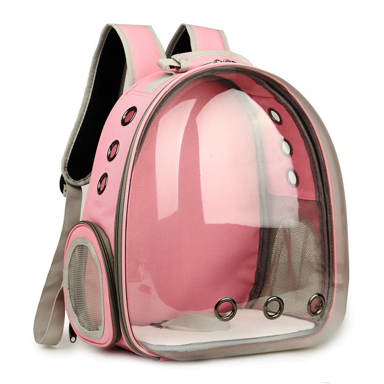 Portable Pet Bubble Backpack Carrier 360 Degree Sightseeing Travel Bag