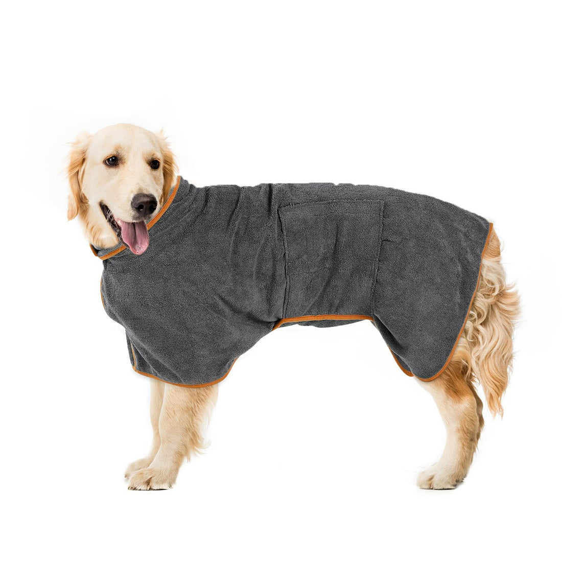 Pet Bath Robe Towel For Pet Drying Care
