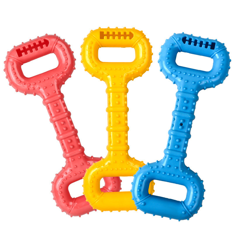 Durable Interactive Chew Bone Toys for Pets