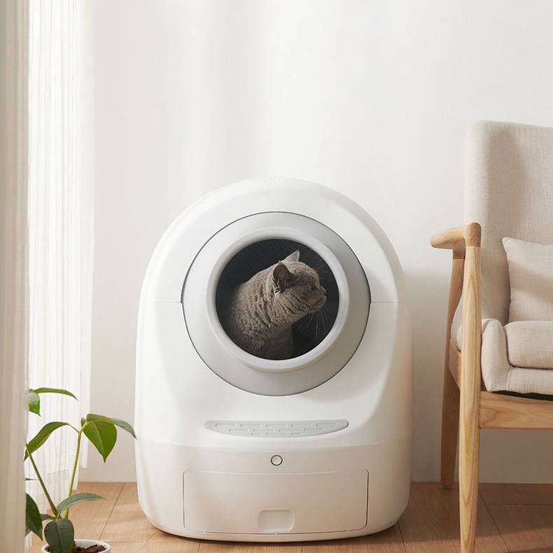 Electric Fully Enclosed Smart Pet Litter Box System