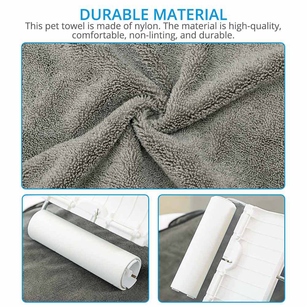 Super Absorbent Large Pet Bathrobe Towel For Pet Care