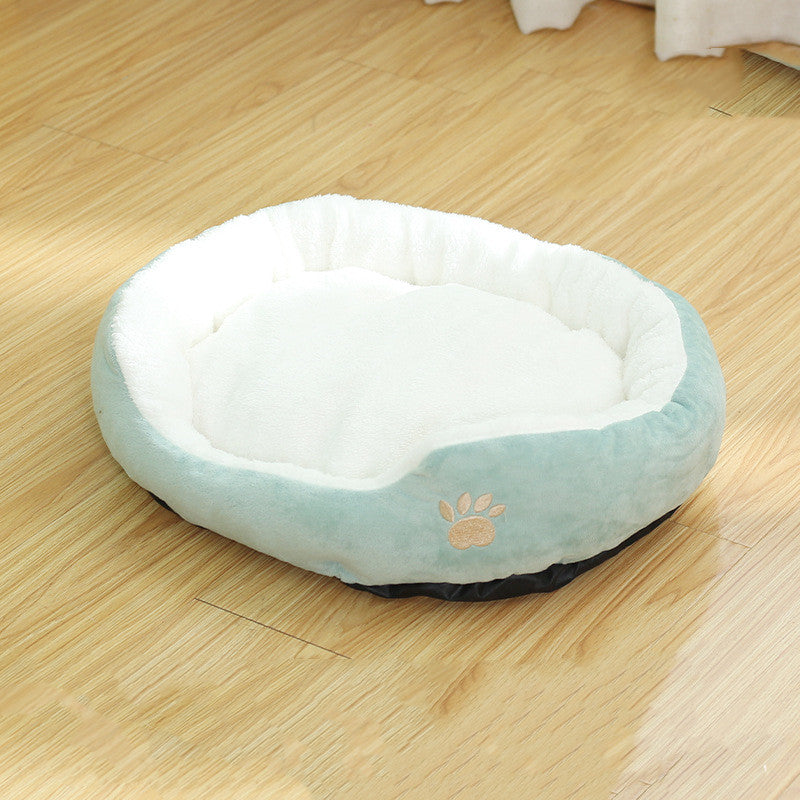 Removable Washable Round Kennel Bed for Pets