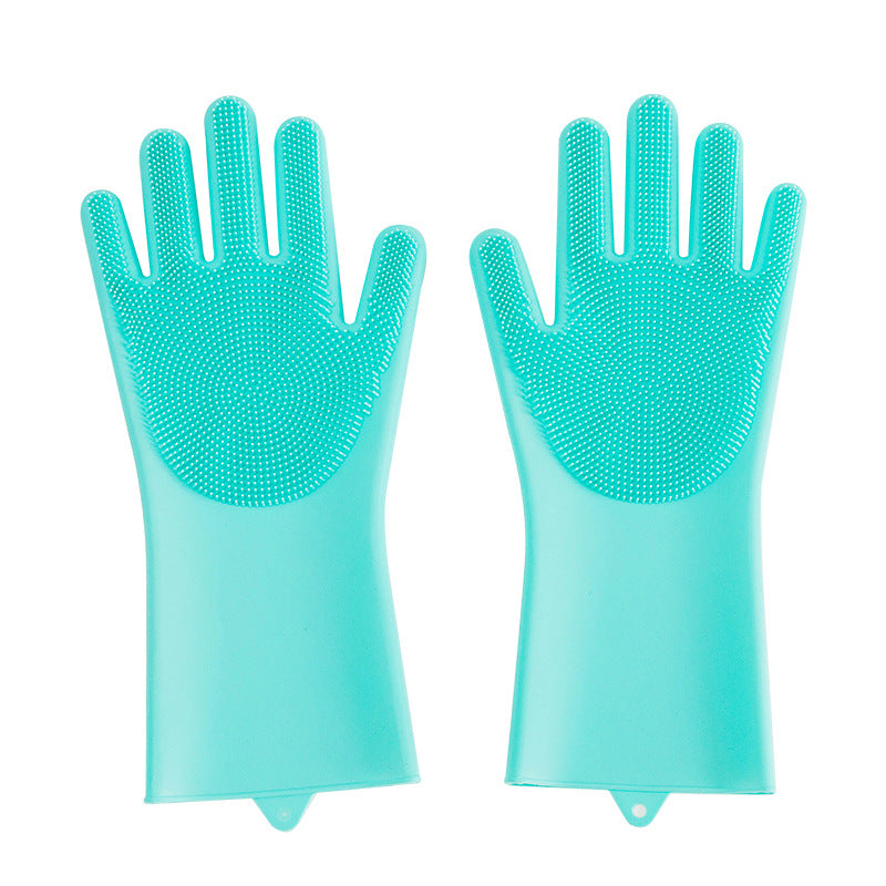 Silicone Pet Grooming Glove Hair Removal Bath Cleaning Brush