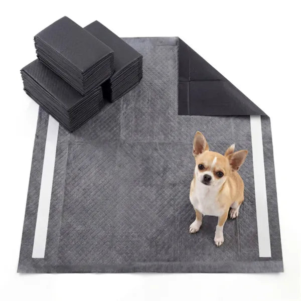 Pet Charcoal Ultra Absorbent Training Pee Pads Odor Control Set