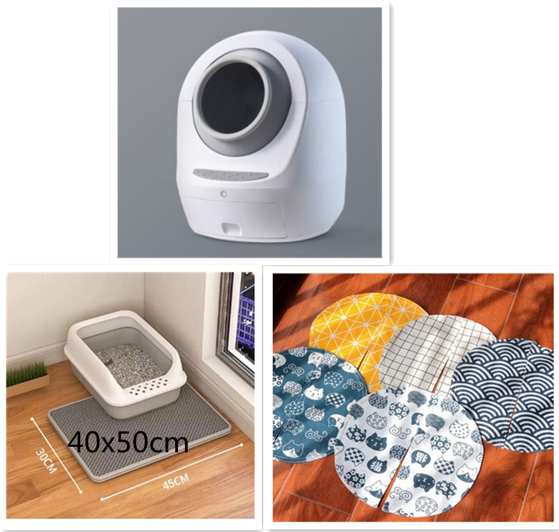 Electric Fully Enclosed Smart Pet Litter Box System