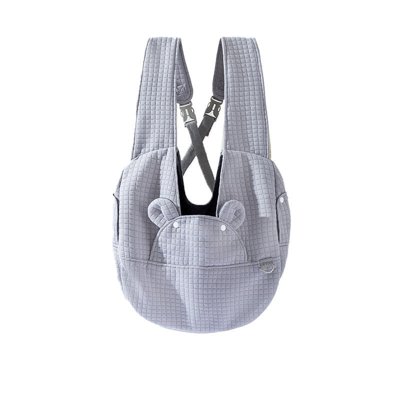 Breathable Pet Chest Backpack Carrier Comfortable Outdoor Travel Bag
