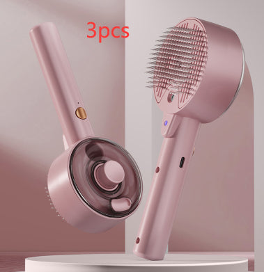 Self-Cleaning Steam Hair Removal Brush for Pets