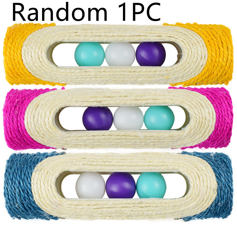 Long Sisal Drum Toys for Pets Three-Pack